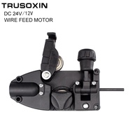 DC 24V/12V Mini Wire Feeder Light Duty MIG Wire Feeder Assembly Single Drive Roll Wire Feed Machine 