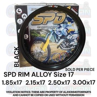 SPD RIM ALLOY 17 Black 185x17 215x17 250x17 350x17