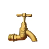 1/2" BIB TAP BRASS / KEPALA PAIP AIR TEMBAGA Kepala paip tandas toilet bathroom cuci tangan sinki
