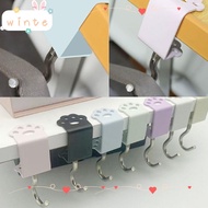 WINTE Purse Hook, Multifunctional Durable Heavy Duty Bag Hook, Purse Hook Hanger Holder Solid Color 