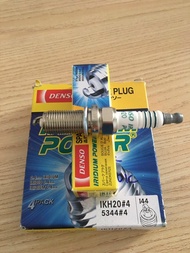 Bộ 4 Bugi Denso Iridium IKH16 IKH20 IKH20TT 5344 Xe Toyota Innova Fortuner Hiace SONATA SANTAFE TUC