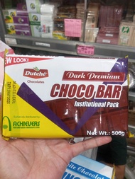 Dutche Chocolate Bar dark premium 500grams Institutional Pack