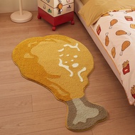 Creative Food Style Tufted Rug Carpet for Bedroom Living Room Non Slip Floor Mat Children Room Rug