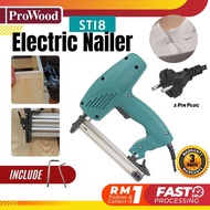 ST18 Electric Nailer Wainscoting Concrete Manual casing Nailer Stapler Metal Cement Pallet Construct