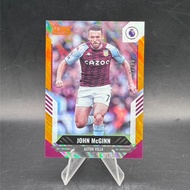 2021-22 Panini Score EPL John McGinn 126 Orange Lava Parallel /99 Aston Villa