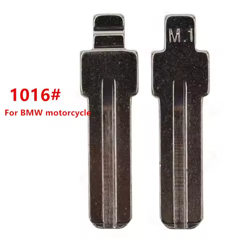 10pcs 1016# BW9MH Metal Uncut Blank Flip Remote Key Blade ForBMW motorcycle S1000RR S1000R HP4 for k