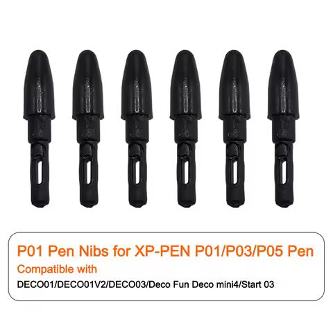 Replacements Pen Nibs for XP PEN P01/P03/P05 Stylus DECO01V2/​Deco mini4/StarG640/​Artist 15.6/Artis