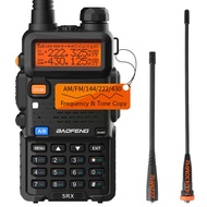 BAOFENG Ham Radio Handheld Tri-Band 5RX Upgraded of UV-5R Long Range Walkie Talkies for Adults Porta