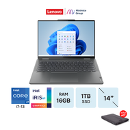 [ผ่อน 0% 6 เดือน]Lenovo Yoga 7 14IRL8-82YL003STA/i7-1360P/ 16GB / 512GB/Win11Home/ประกัน ADP/ประกัน Premium Care ฟรีกระเป๋า Notebook โน๊ตบุ๊ค By Minimice