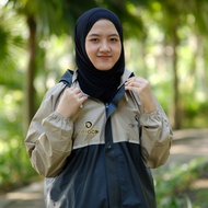 JAS HUJAN RAINCOAT Pria Wanita Terbaru By ORYGO Anti Rembes Original Hitam