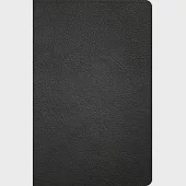 CSB Thinline Bible, Black Genuine Leather