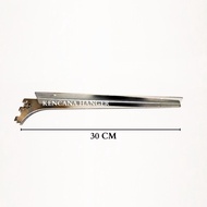 Wooden Bracketdaun Plywood/ Size 30 CM | BKY 30 CM Chrome Imported Display Shelf