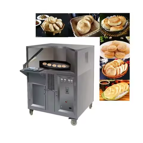 High Safety Performance Commercial Naan Maker Automatic Bread Bake Pita Bread Oven Machine Arabic Pi