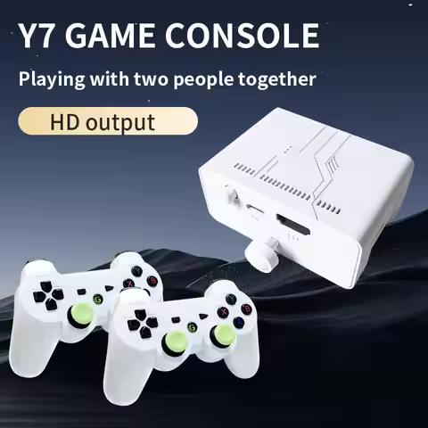 Coopreme Y7 Super TV Game Box HD Output Joystick Dual Controller Fighting Home X7 Game Console PSP 1