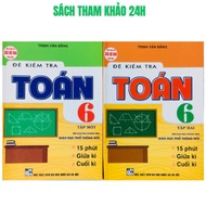 Book - Math test 6 (15 minutes, midterm, final term)