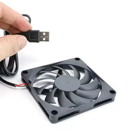 80x80x10mm 80mm 8cm DC 5V USB Power Cooling Case Fan For Receiver DVR Xbox TV Box Router w28