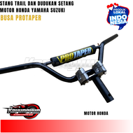 Paketan Stang Motor Stang Trail Protaper Costum Untuk Motor Bebek Motor Matic Honda Yamaha Suzuki