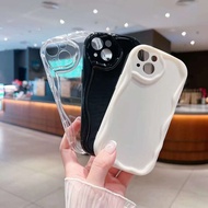 HP Plain Curly Wave Cellphone Case for Realme C35 4G / NARZO 50A prime Modern Cellphone Case Cute Ce