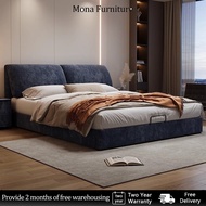 Fabric Bed Frame Solid Wood Bed Frame With MattressStorage Bed Frame Queen Bed Frame King Bed Frame