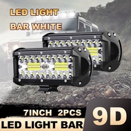 7'' 120W Led Work Light Fog Light Spot light Flood Beam For Work Offroad Car Tractor Truck 12-24V ⚡READYSTOCK⚡