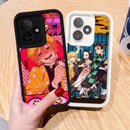 Case for Xiaomi POCO X5 F6 F5 Redmi 13 13X Turbo 3 5G Silicone Case H-10 Demon Slayer