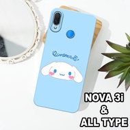 G60 - HUAWEI NOVA 3i Silicone - HUAWEI NOVA 3i pro camera Softcase - CINNAMORROL Motif - Flexible ru