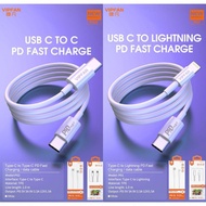 Cable charger USB Type-C to Type-C  Type-C to iOS PD Fast Charging Data Cable