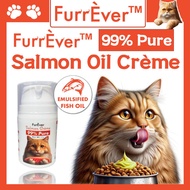 FURREVER Cat Fish Oil Omega 3 Salmon Cream for Cat Fish Oil Emulsified Fish Oil Minyak Ikan Kucing