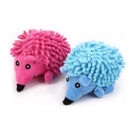 Pet Toy Bite Resistant Plush Hedgehog Shape Dog Chew Toy Dog Sound Toys Pet Bite Toys Pet Supplies D