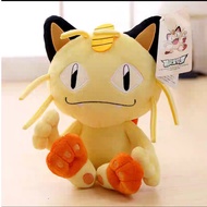 Boneka Pokemon Meowth Original