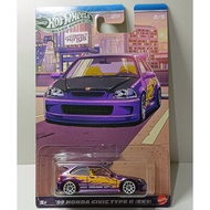 HOT WHEELS COMPACT KINGS '99 HONDA CIVIC TYPE R (EK9)