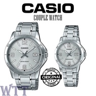 MTP-V004D-7B2 AND LTP-V004D-7B2 ANALOG COUPLE WATCH JAM TANGAN PASANGAN