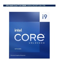 CPU Intel Core i9-13900K 3.0 GHz 24C/32T LGA-1700 (รับประกัน3ปี)