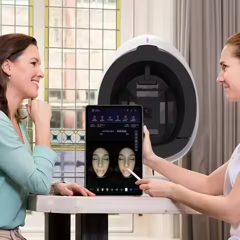 AISIA Q1 3D AI Facial Skin Analyzer Detection Skin Problem Diagnosis 8 Spectrum Professional Analysi