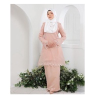 Kurung Dang Anum by tunikmy~kurung pahang~sulam satin~ dart zip belakang