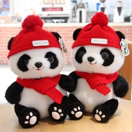 New Year Mascot Festive Panda Plush Toy Big Panda Doll Ragdoll Chengdu Souvenir Gift