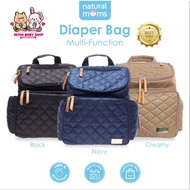 Natural Moms Multifunction Diaper Bag/Baby Bag/Backpack Diaper Bag