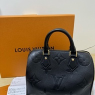 LV Speedy25 黑色壓紋真皮款