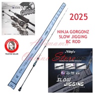 NINJA GORGONZ MONSTER GAME SERIES SALTWATER BC SLOW JIGGING ONE PIECE FISHING ROD SW