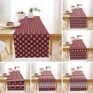 Christmas Plaid Printed Table Runner Christmas Table Runner Coffee Table Table Runner Holiday Decora