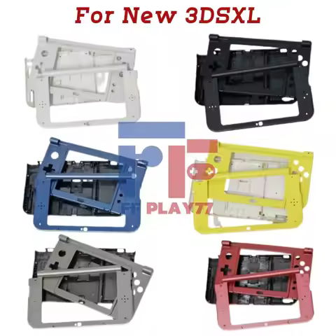 BCD Side Frame BCD Housing Shell For NEW 3DS XL Back Battery Cover and Middle/Screen Frame For New3D