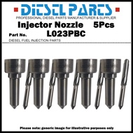 5Pcs Common Rail Fuel Injector Nozzle Tips L023PBC for Land Rover Defender 2.5d TD5 1998- / BEBE2A01