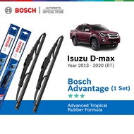 Bosch Advantage U Hook Wiper Set for Isuzu DMax / DMax 2nd Gen (22"/19")