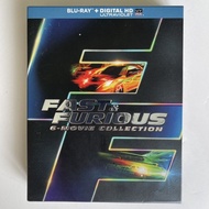 Fast And Furious Blu-ray 6-Movie Collection (All Rights Reserved)