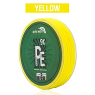 Biteme 9X 100m PE Braided Fishing Line 9 Strands 10-120LB Multifilament Fishing Line PE Line