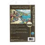 [SG] Dimensions Needlecrafts - 65093 OVERLOOK CAFE Gold Collection Petites Counted Cross Stitch Kit