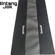 HIJAU [HNL.31Oc22J] leather seats, seat covers, kawasaki klx motorbike seat covers, green and black