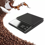 ตาชั่งน้ำหนักตาชั่งดิจิดอล ตาชั่ง ดิจิตอล ชั่งกาแฟ 0.1g-3kg Drip coffee scale ตาชั่ง ดิจิตอล จับเวลา📌แถมฟรีถ่านในเครื่อง