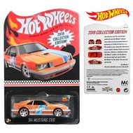 HOT WHEELS 2019 COLLECTOR EDITION รุ่น 84 MUSTANG SVO ชุดครบรอบ 50ปี Hotwheels ลิขสิทธิ์แท้