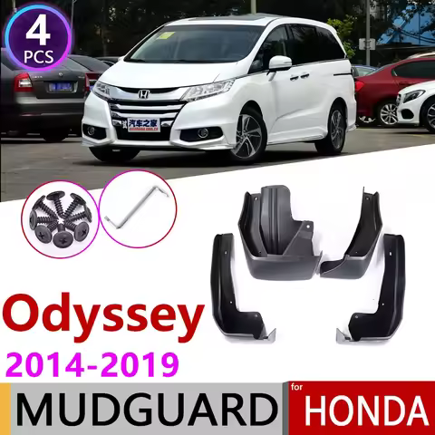Mudflaps for Honda Odyssey JDM Model 2014~2019 RC1 RC2 Fender Mud Guard Splash Flap Mudguards Access
